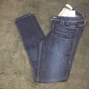 Blue guess skinny jeans